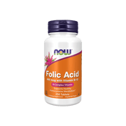 Now Foods Folic Acid 800 Mcg with B12 250 Tablets