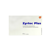 Zyrtec Plus 5mg 14 Tablets