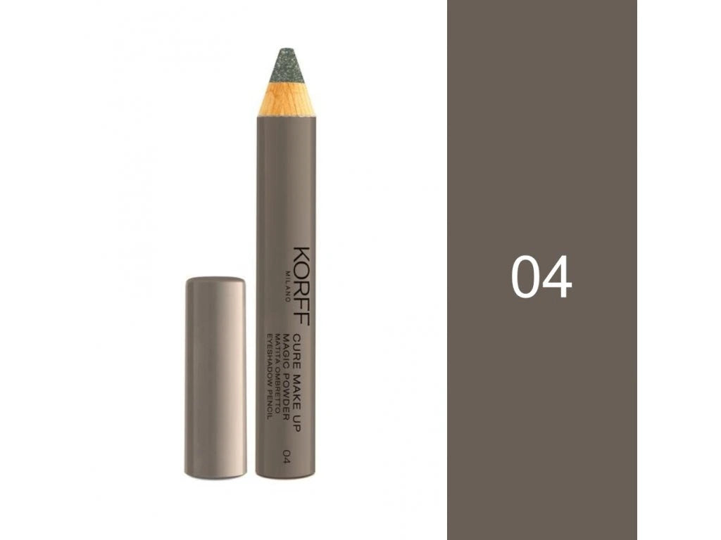Korff Cure Make Up Magic Powder Eyeshadow Pencil 04 Long Lasting Soft Eye Color