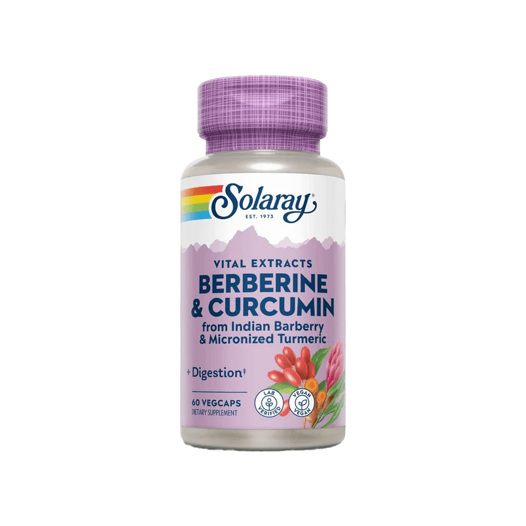 Solaray Berberine & Curcumin 60 Vegcaps