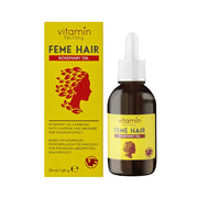 Feme Hair Rosemary Oil, Caffeine & Arginine Hair Growth Strengthening Oil 50 Ml
