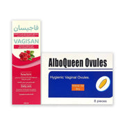 Alboqueen Hygienic Vaginal Ovules + Vagisan Intimate Hygiene Gel 250ml