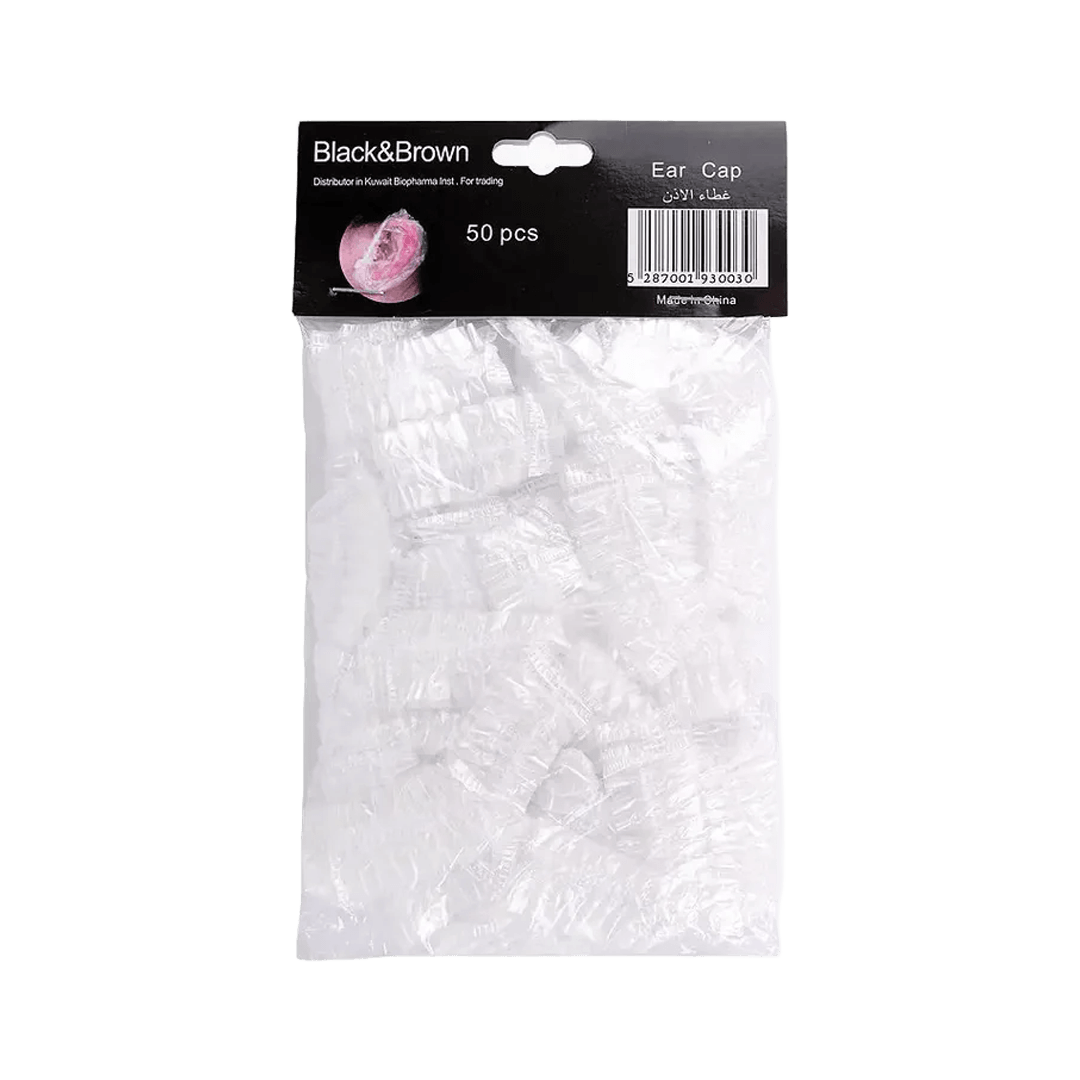 Black & Brown Ear Cap 50pcs