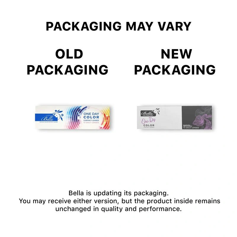 Bella One Day Rosewood, Daily Disposable Colored Contact Lenses