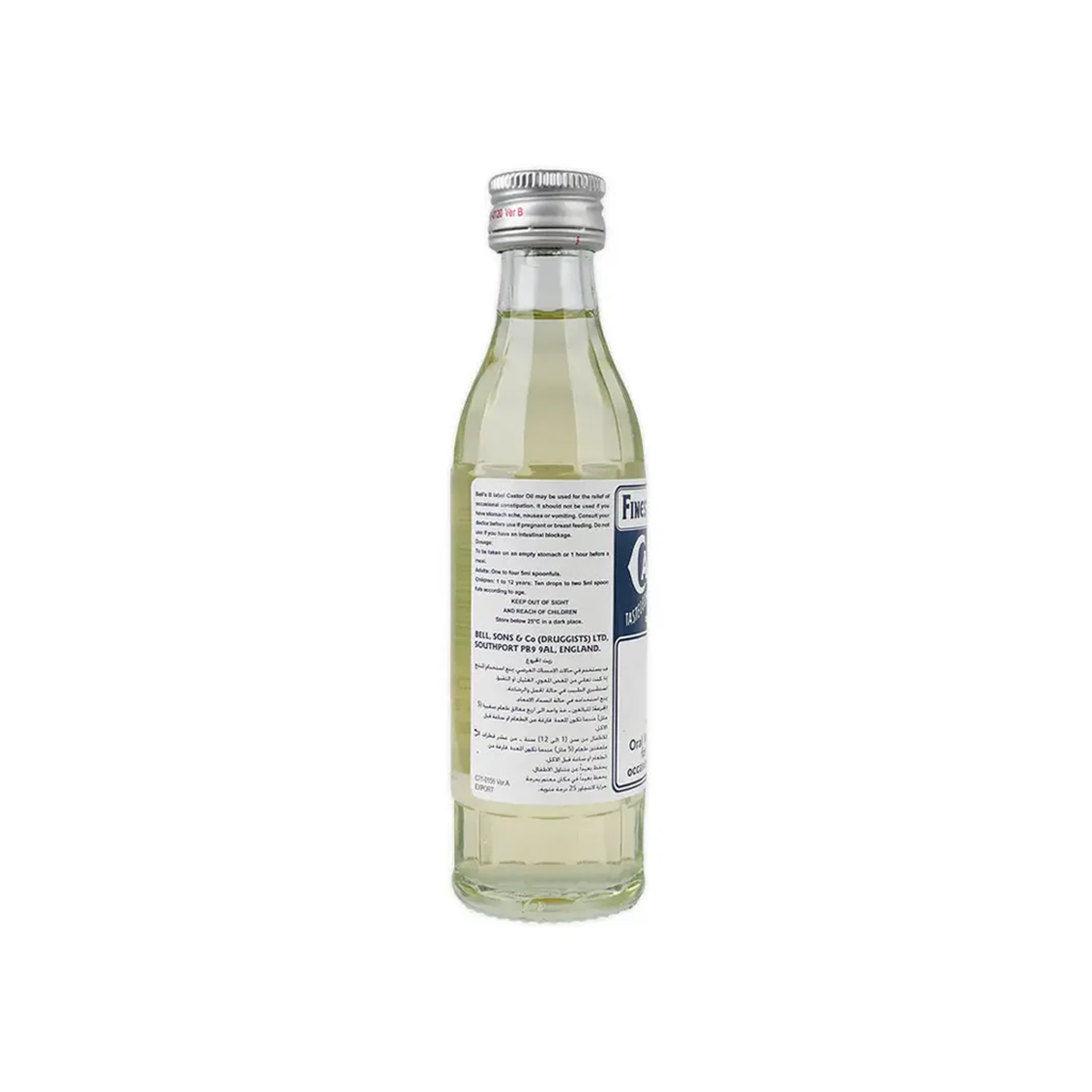 CASTOR OIL BP -BOTL -70 ML (PKT / 12 BOTLS) - (CRTN / 6 PKT)
