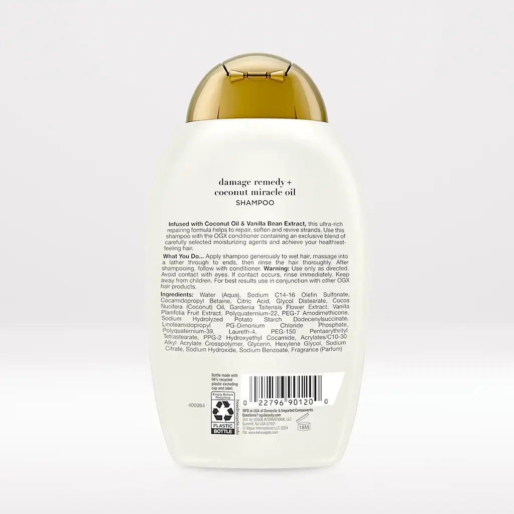OGX Coconut Miracle Oil Shampoo 385ml