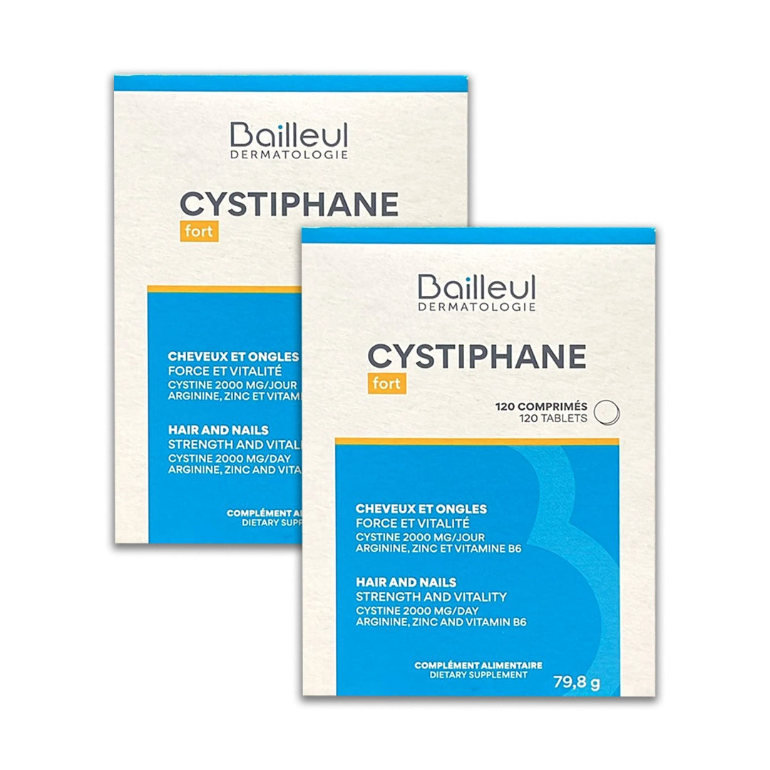 Cystiphane Biorga B6 Zinc Tablets 120's - 2 Packs
