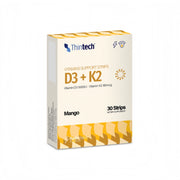 Thintech Vitamins Support D3 + K2 Mango 30 Strips