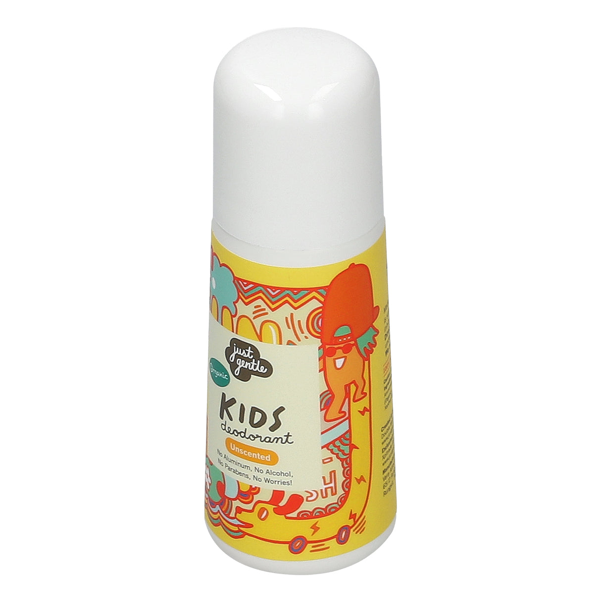 JUST GENTLE ORGANIC KIDS DEODRANT UNSCENTED