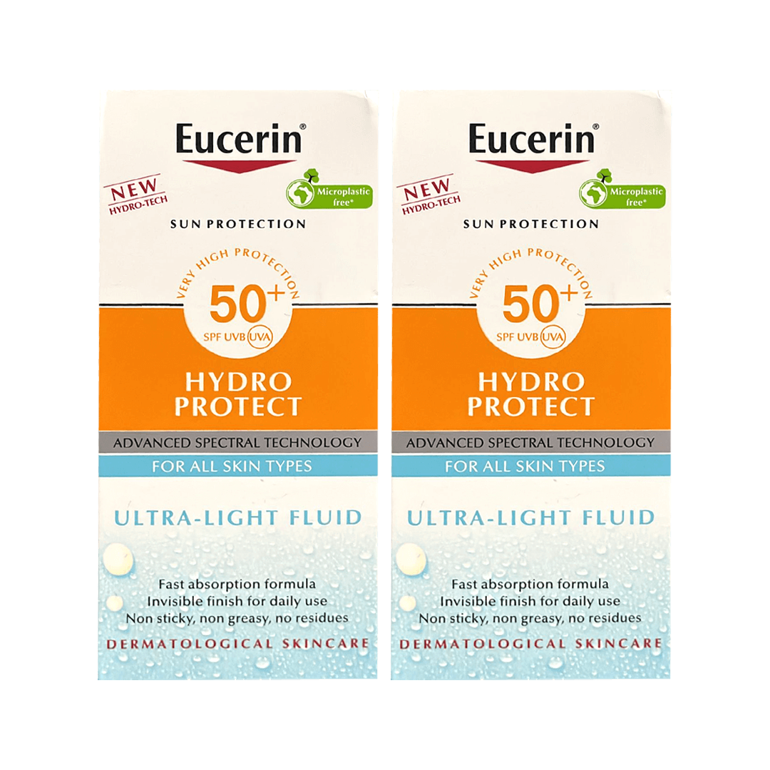 Eucerin Hydro Protect SPF50+ Ultra Light Fluid 50ml (1+1)