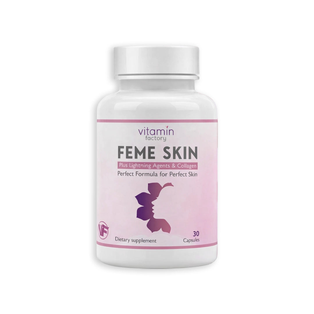 Feme Skin Vitamin Skin, Hair & Nail Support Supplement 30 Capsules