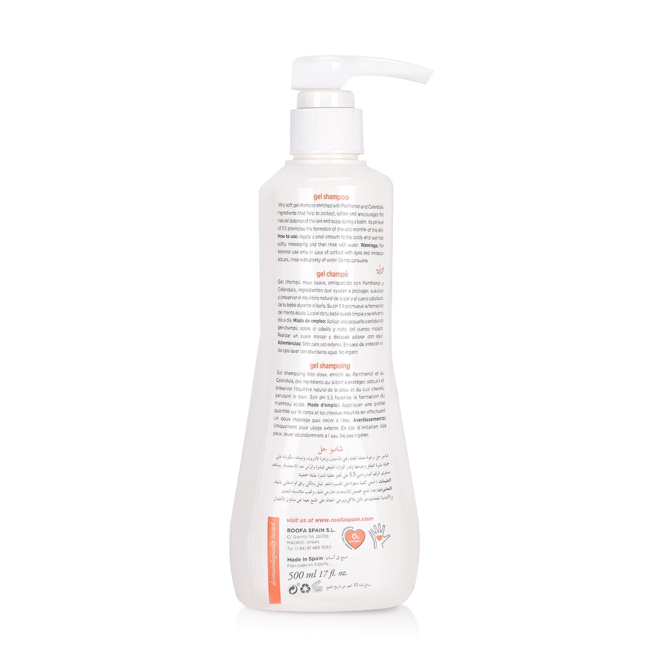 Roofa GEL SHAMPOO ROOFA 500ML