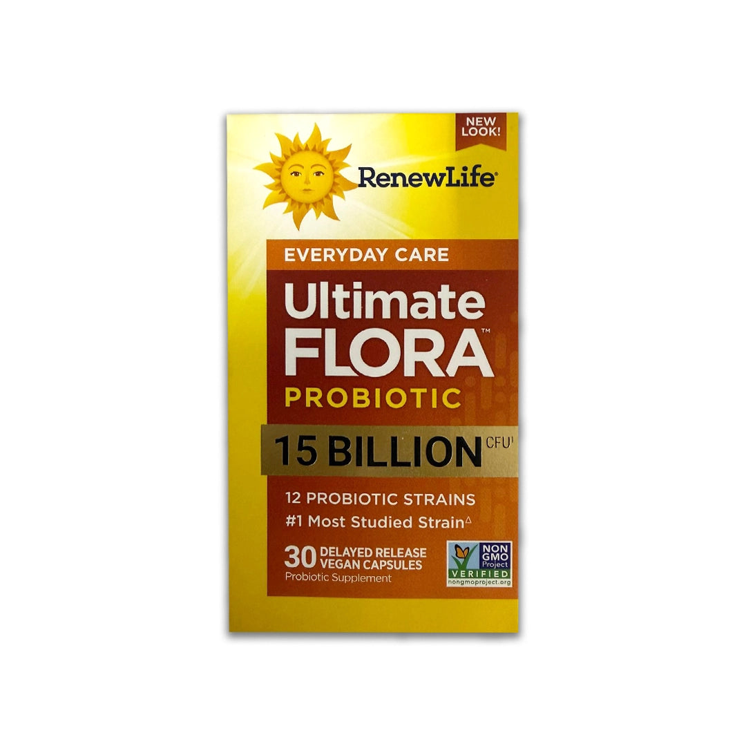 Renew Life Flora 15 Billion Everyday Probiotic 30 Caps