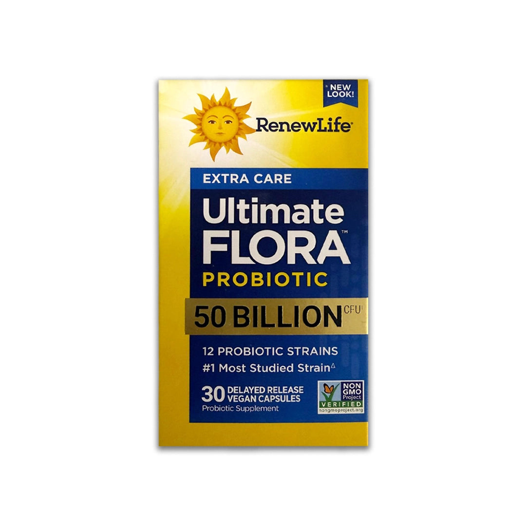 Renew Life Flora 50 Billion Extra Care Probiotic 30 Cap