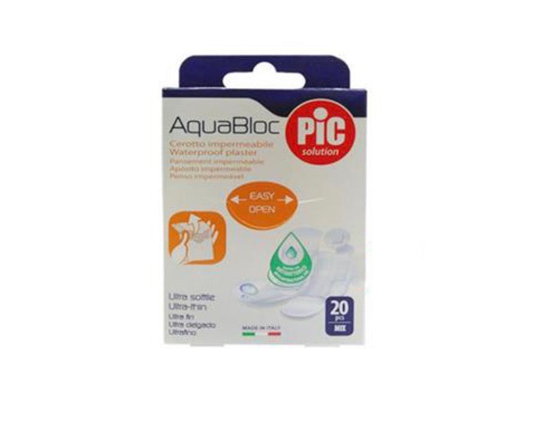 Pic Waterproof Plaster Aquabloc 20pcs