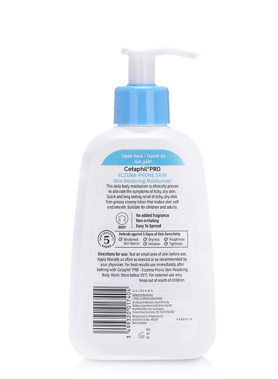 Cetaphil Pro Eczema Prone Skin Restoring Moisturizer 236ml