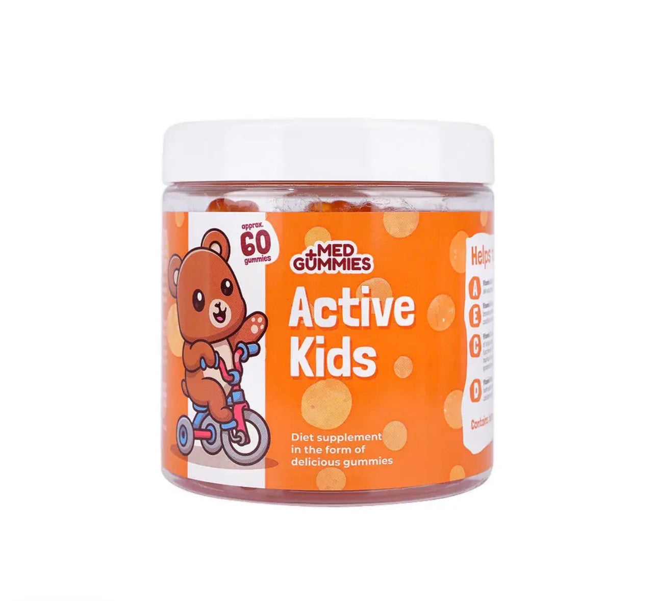 Med Gummies Active Kids 60 Gummies