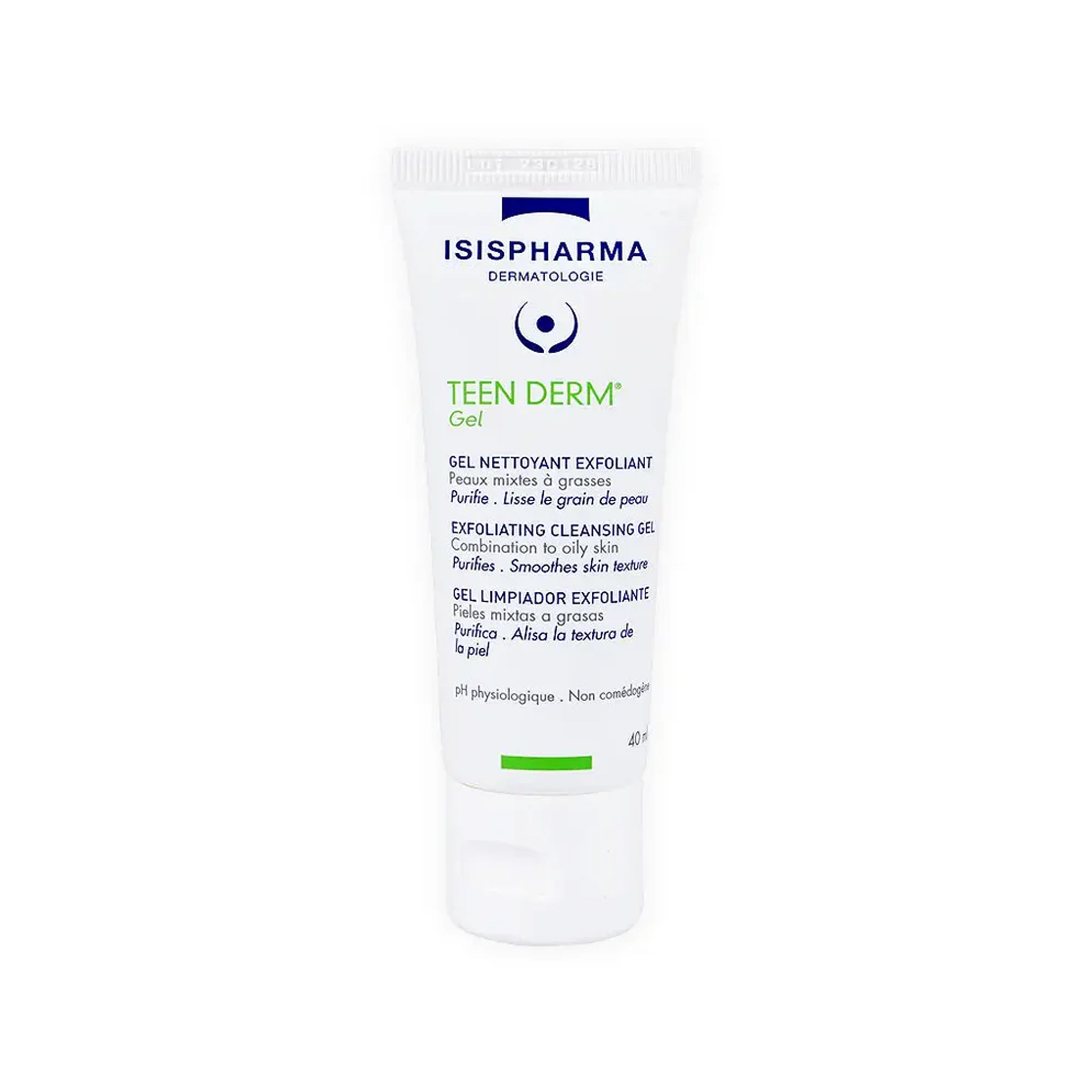 ISISPharma Teen Derm Exfoliating Cleansing Gel 40ml
