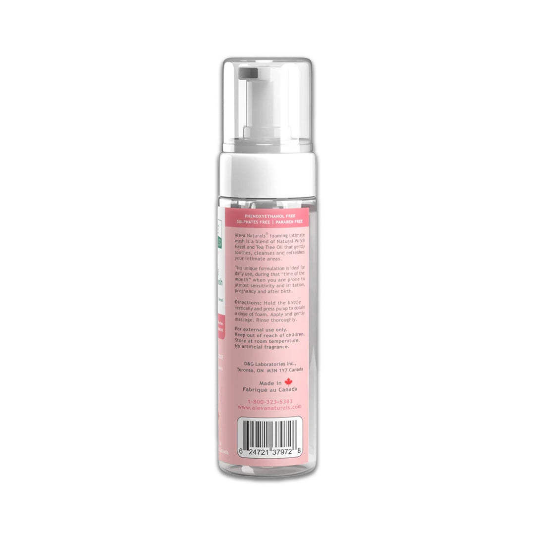 Aleva Naturals Foaming Intimate Wash Gentle & Soothing 200ml