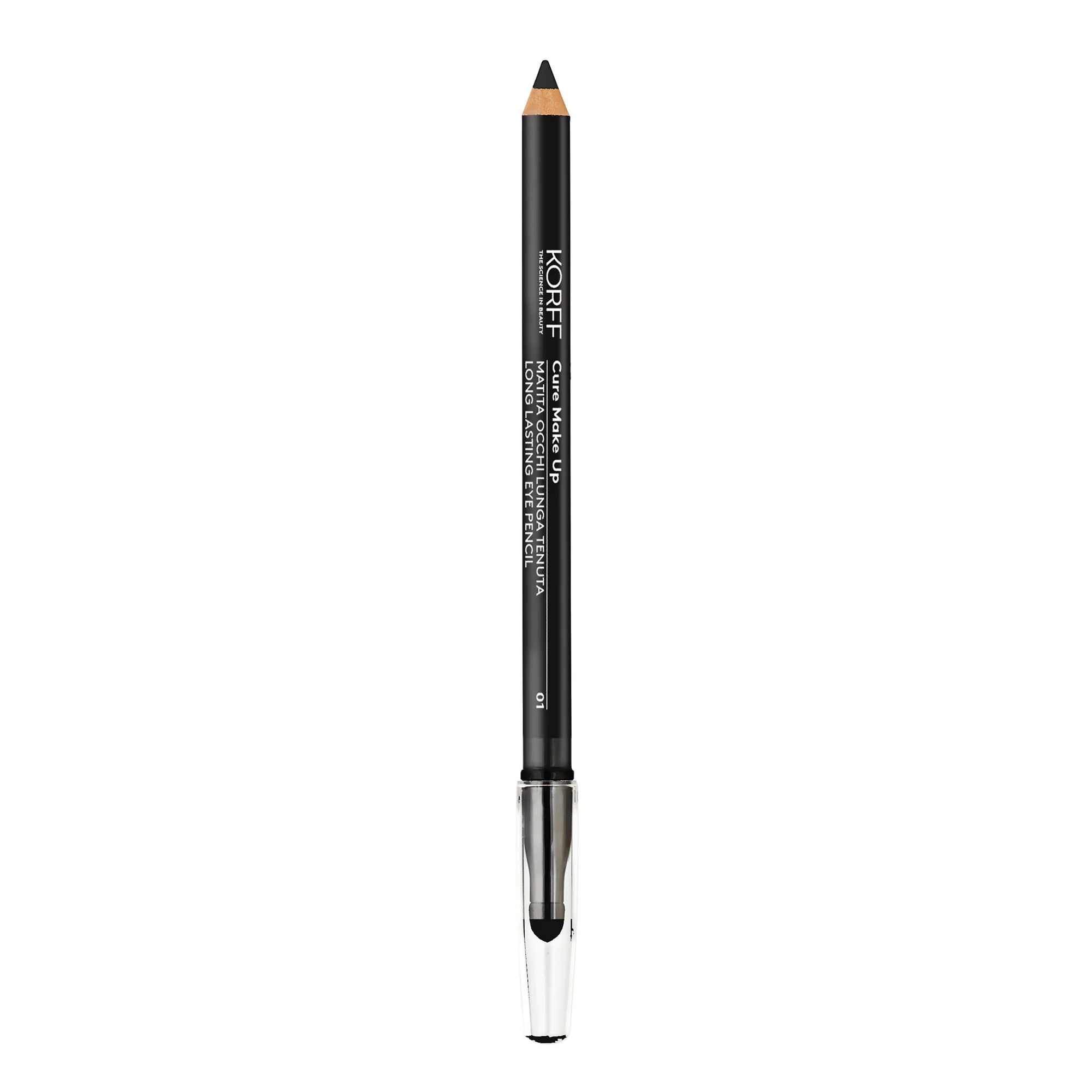 Korff Cure Make Up Eye Pencil, Long Lasting Precision Eye Liner 01, 1.1g