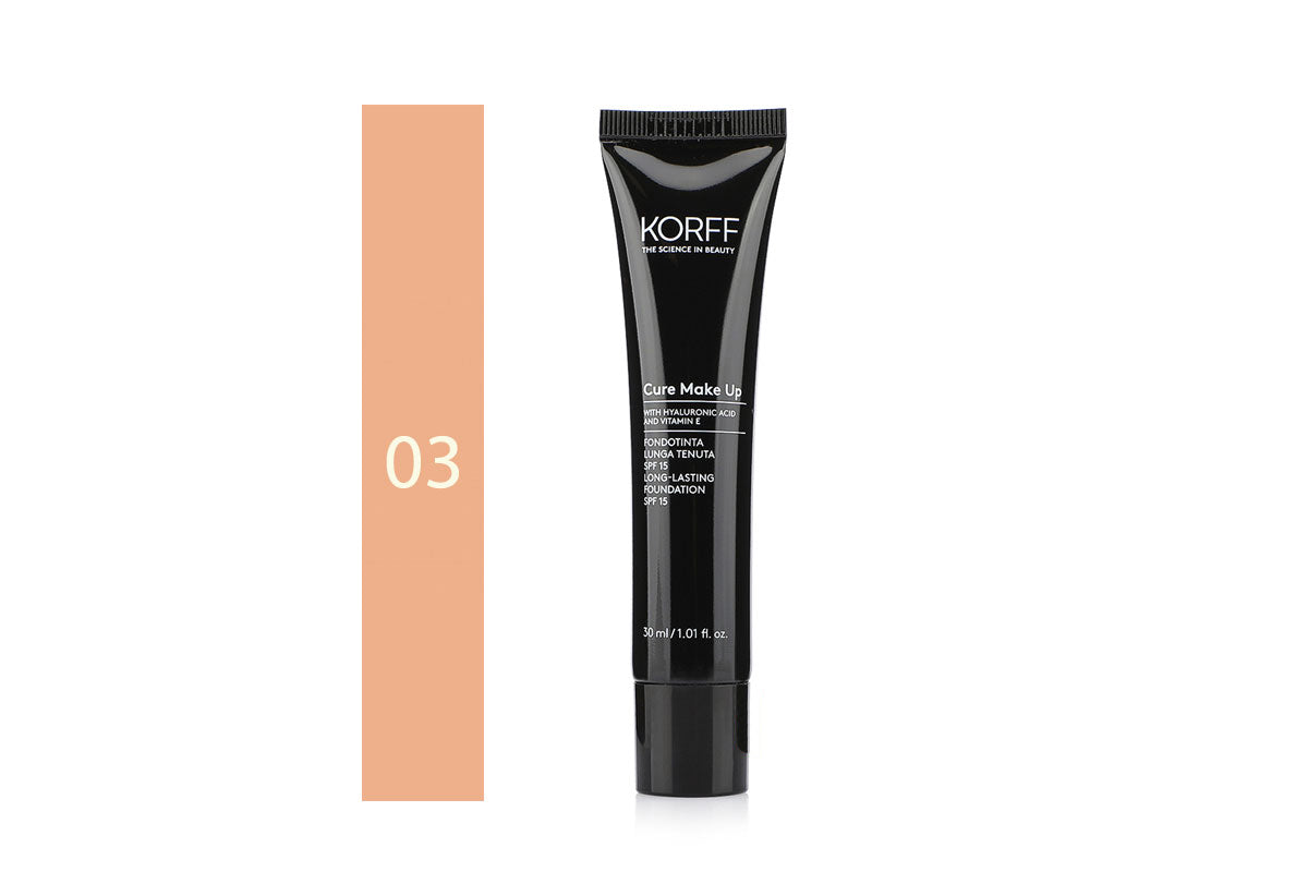 كورف كير ميك أب كريم أساس طويل الثبات SPF 15 درجة 03 30 مل