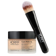 Korff Cure Make Up Creamy Foundation Lifting Effect 02 + Brush, Radiant & Lifting Coverage, 30 Ml
