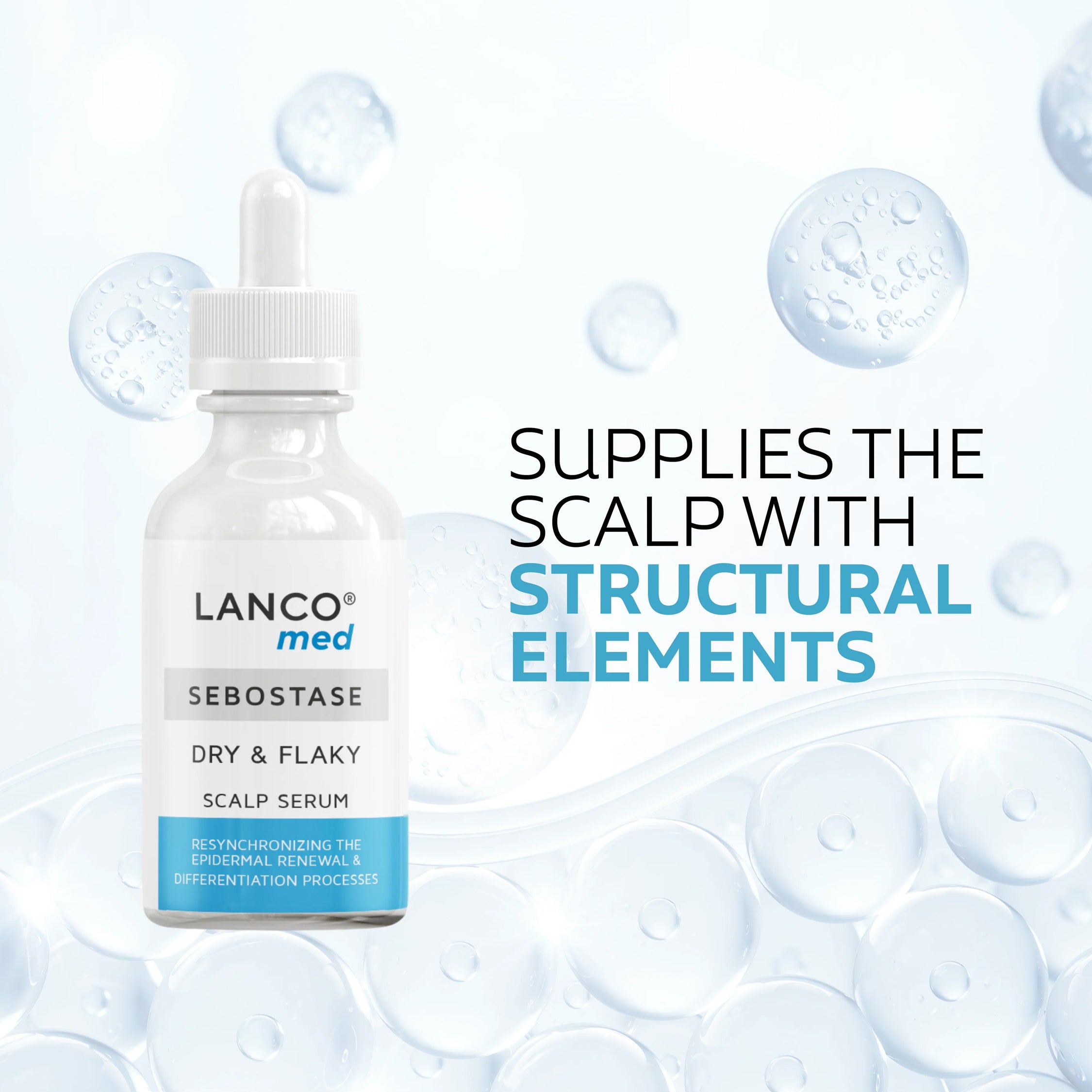 LANCOMED MED SEBOSTASE DRY & FLAKY SCALP SERUM 50 ML