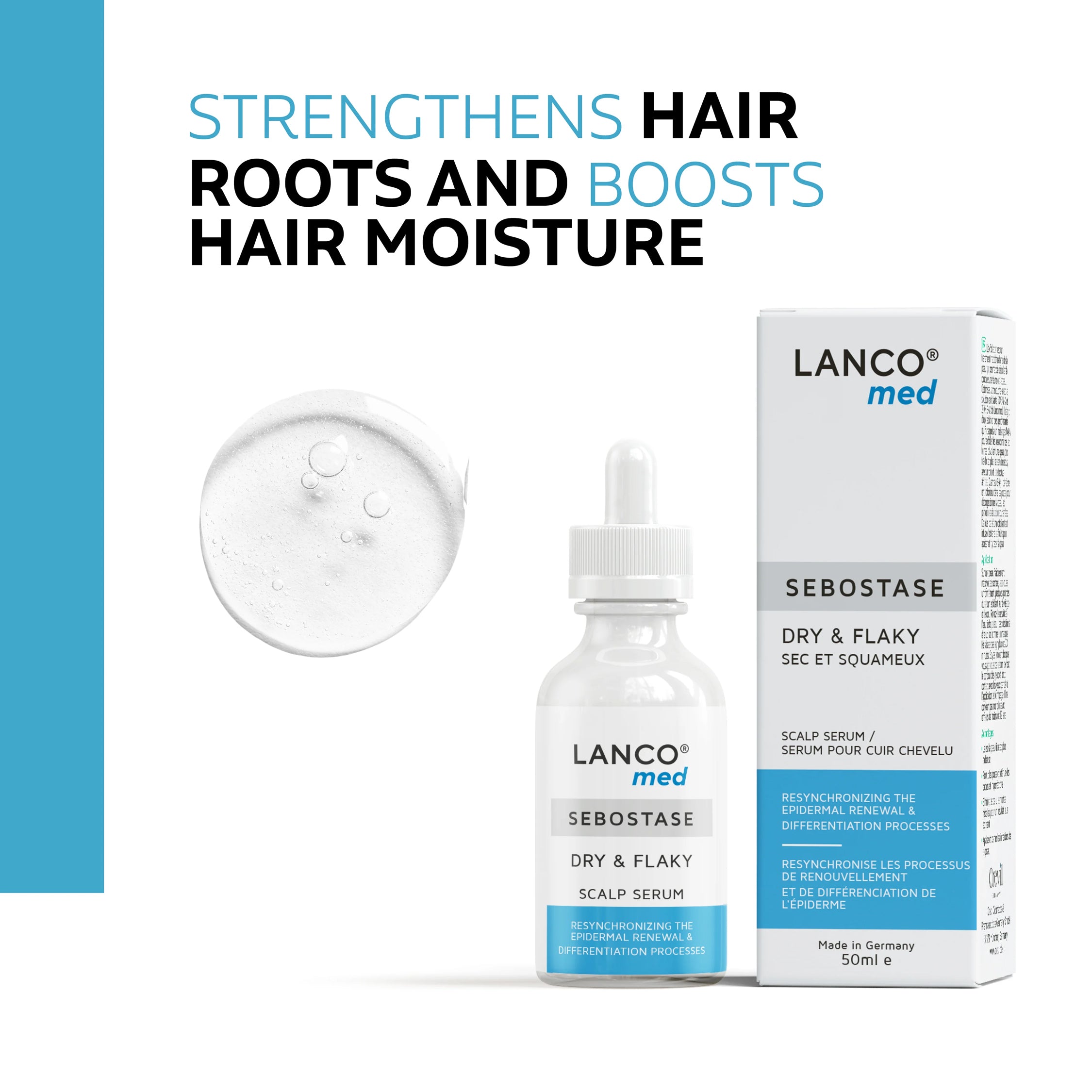 LANCOMED MED SEBOSTASE DRY & FLAKY SCALP SERUM 50 ML