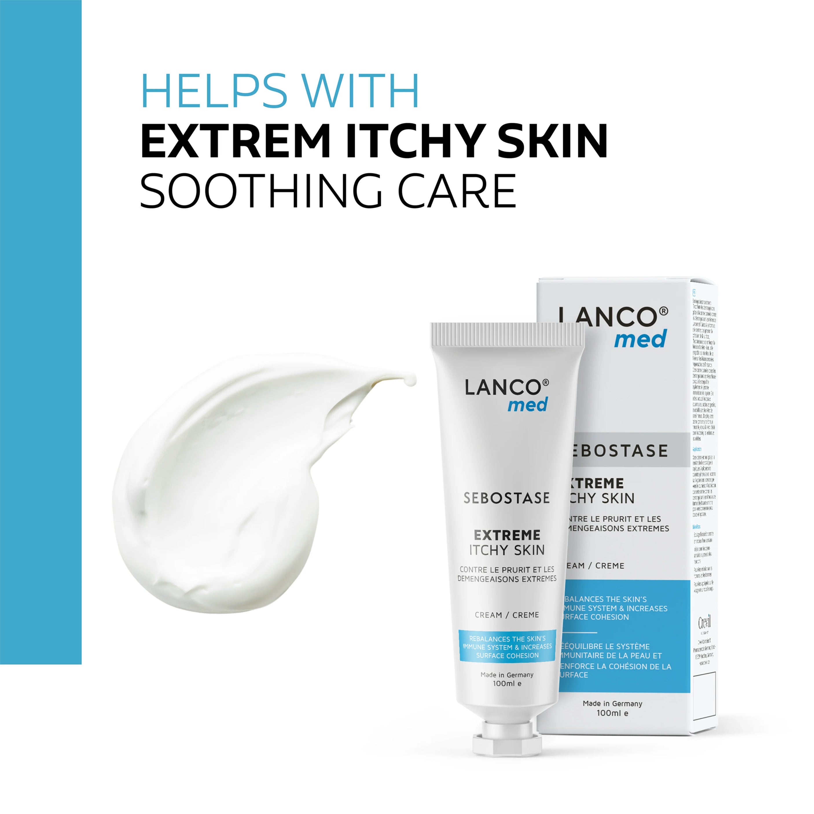 LANCOMED Sebostase Extreme Itchy Skin Cream 100 ml
