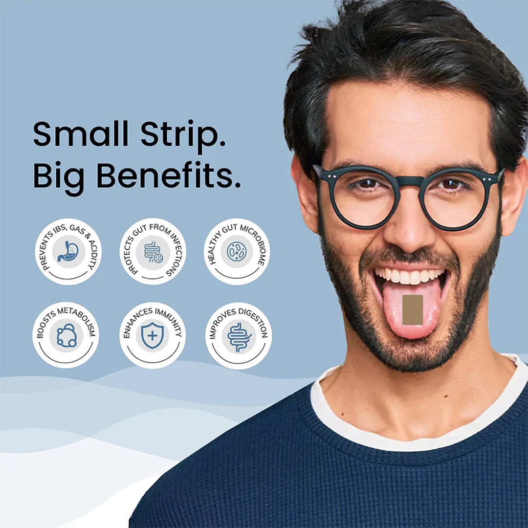  ويل بيينج نيوترشن ميلتس لصحة الجهاز الهضمي 30 شريط فموي 