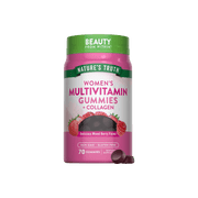Nature's Truth Women's Multivitamin Gummies + Collagen Mixed Berry Flavor 70 Gummies