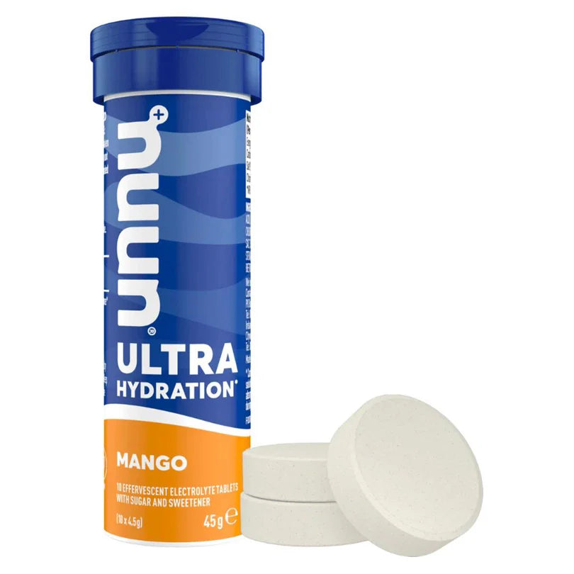 Nuun Ultra Hydration Electrolyte Tablets, Mango Flavour, 10 Tablets