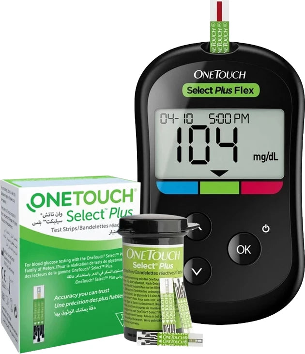 Onetouch Select Plus Flex Starter Kit 50 Strips + Delica Pulse 100 pcs