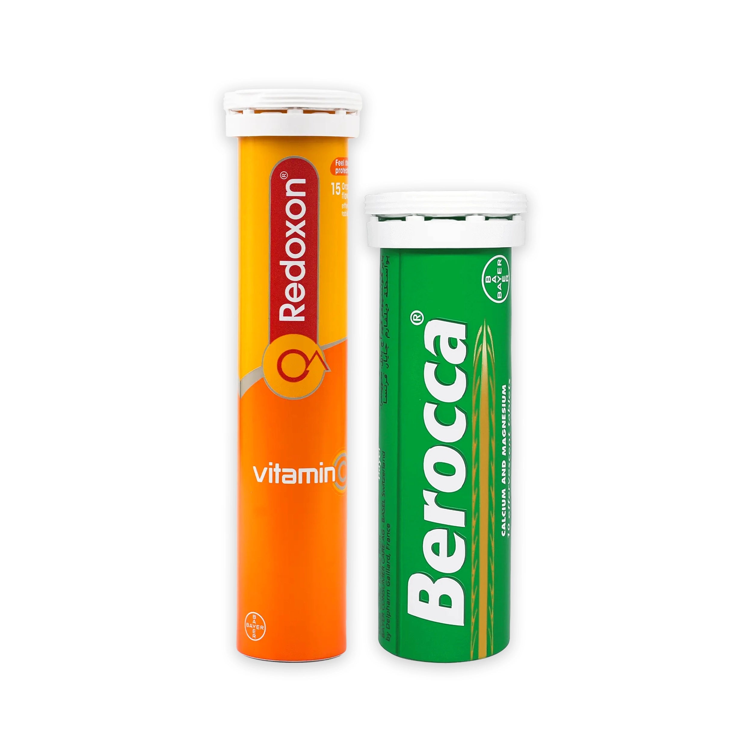 Berocca & Redoxon Effervescent Du,  Energy, Immunity & Vitamin Boost Pack