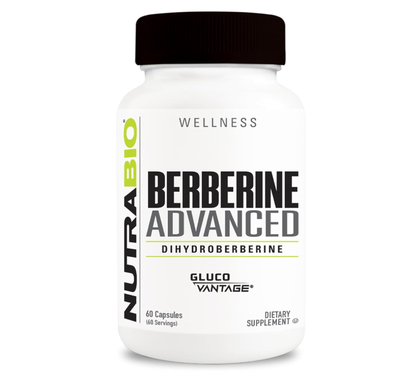 NutraBio Berberine Advanced 60 Caps