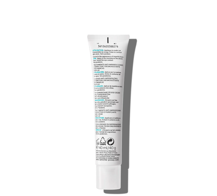 لاروش بوزيه ايفاكلار ديو+ مرطب SPF 30 مضاد للعيوب 40 مل