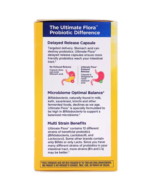 Renew Life Flora 50 Billion Extra Care Probiotic 30 Cap