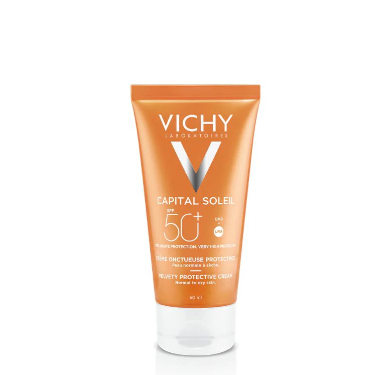 Vichy Capital Soleil Dry Touch Protective Face Fluid SPF 50+ Sunscreen 50 Ml