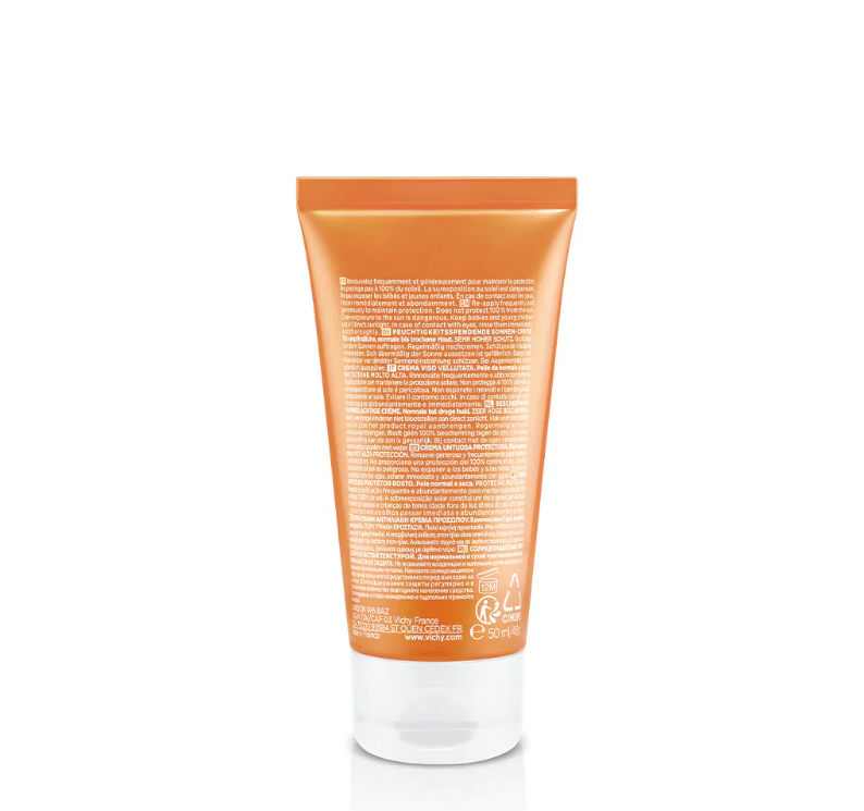 Vichy Capital Soleil Dry‑Touch Protective Face Fluid SPF 50+  Sunscreen 50 Ml