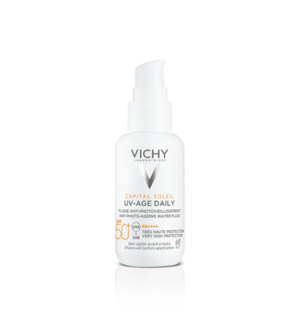Vichy Capital Soleil SPF 50+  UV Age Daily Face Fluid  40 Ml
