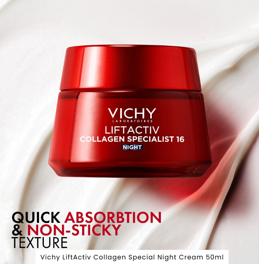 Vichy Liftactiv Collagen Specialist  Night  Cream 50 Ml
