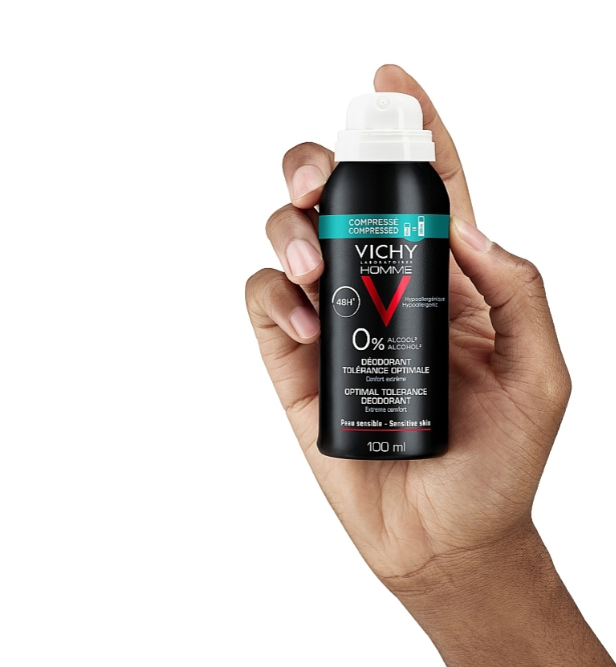 فيشي هوم بخاخ مزيل العرق أوبتيمال توليرنس 48 ساعة للرجال 100 مل