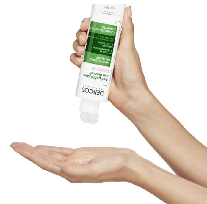 Vichy Dercos Oil Control Shampoo, Balancing Shampoo for Oily Hair & Scalp 200 Ml