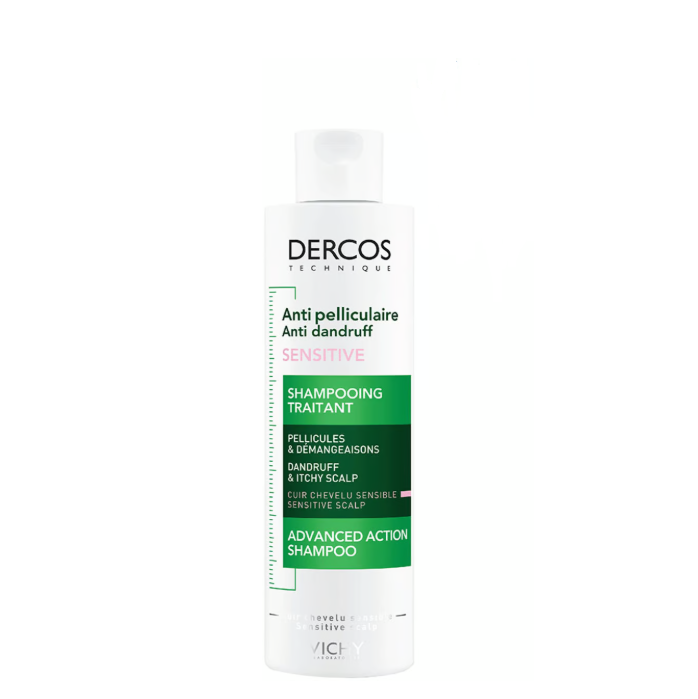 Vichy Dercos Anti-Dandruff Shampoo for Sensitive Scalp 200 Ml