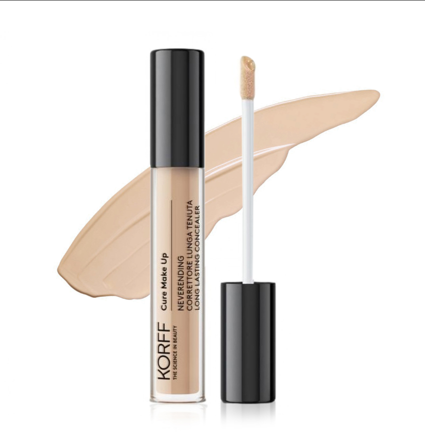 كورف كيور ميك أب كونسيلر طويل الأمد 03 – تغطية عالية ولمسة نهائية طبيعية 5.5 مل
