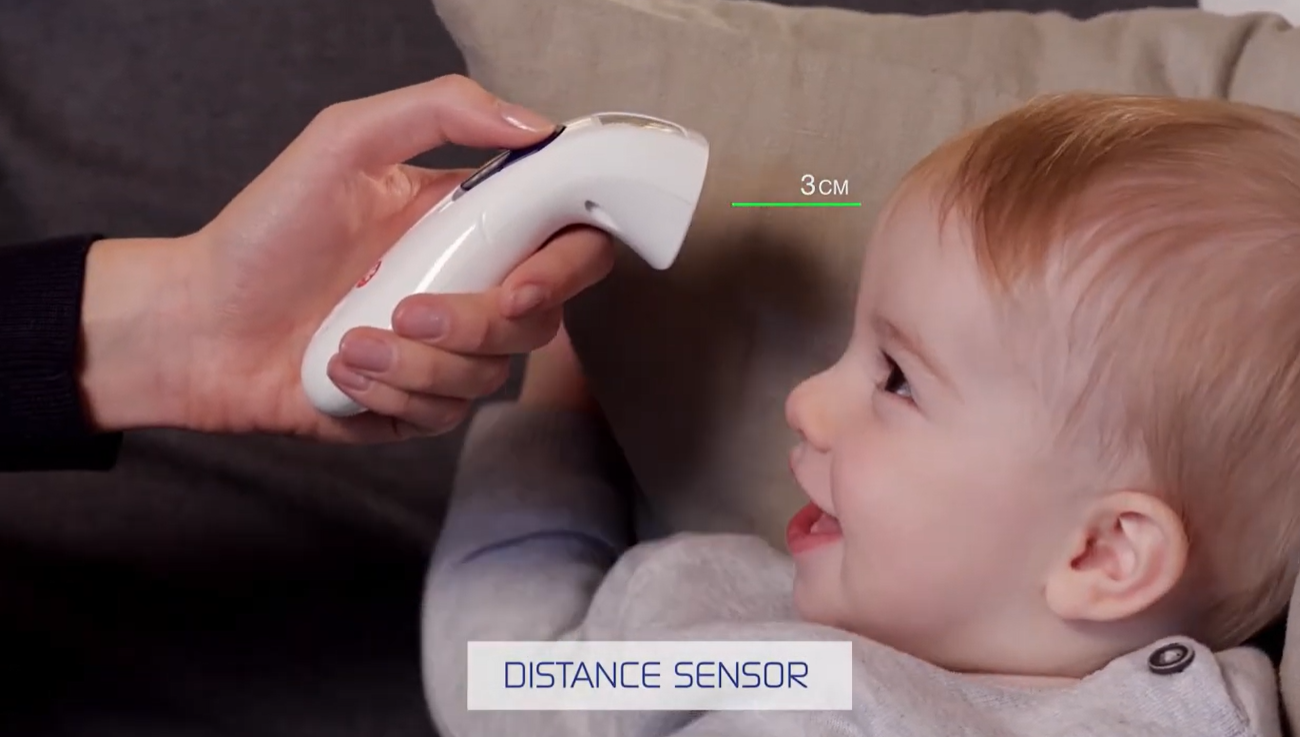 بيك ميزان حرارة بالأشعة تحت الحمراء بدون تلامس دقة عالية لقياس درجة الحرارة