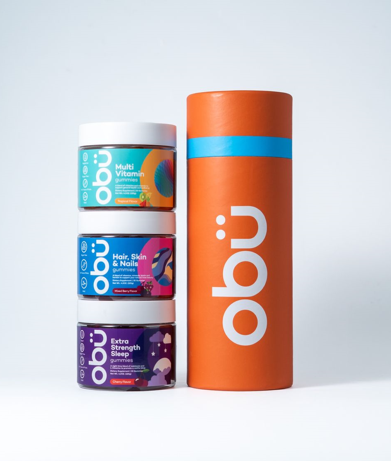 أوبو مالتي فيتامين للبالغين + شعر وبشرة وأظافر + تركيبة النوم القوية (باك السفر)