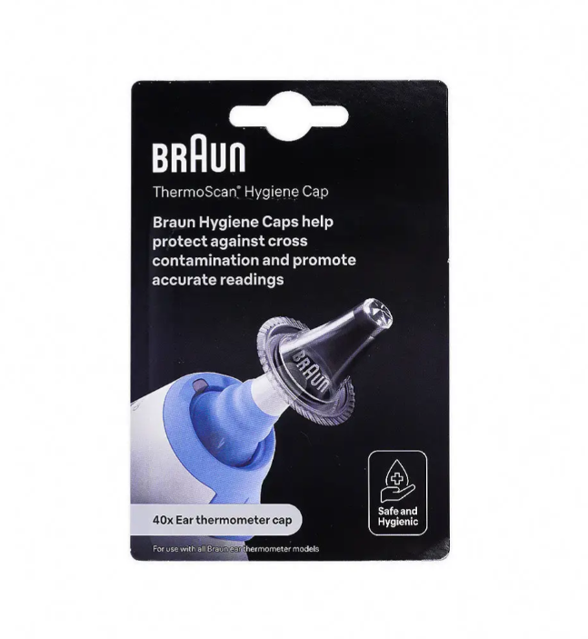 Braun ThermoScan Hygiene Cap 40 Ear Thermometer Cap