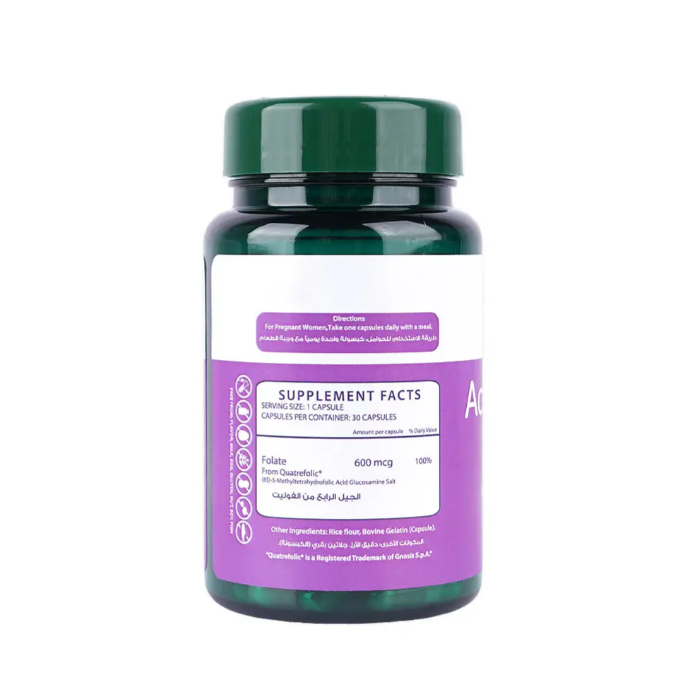 Bio Energy Tech Actifolic 4G 30 Capsules