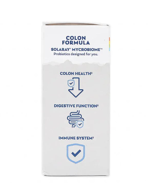 Solaray Probiotic 50 Billion Colon Formula 30 Veg Capsules